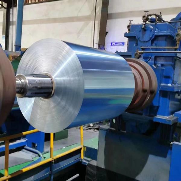 Customized 8011 H22 Blue Color Coated Hydrophilic Air Conditioner Aluminum Foil
