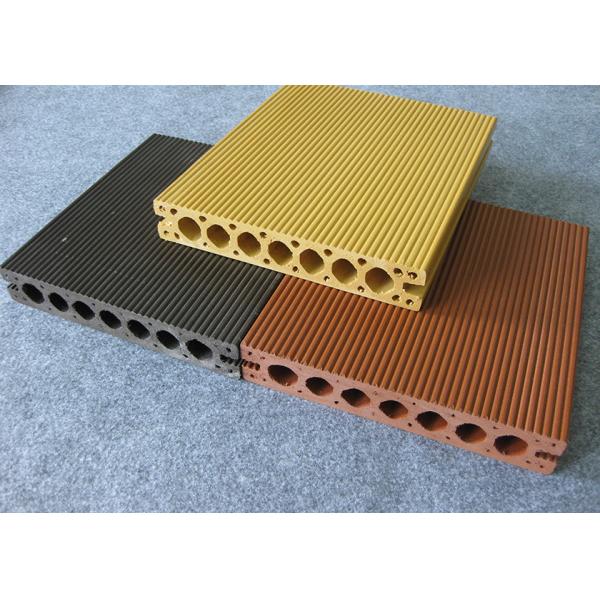 Водоустойчивые доски Decking Woodgrain WPC составные для сада парка