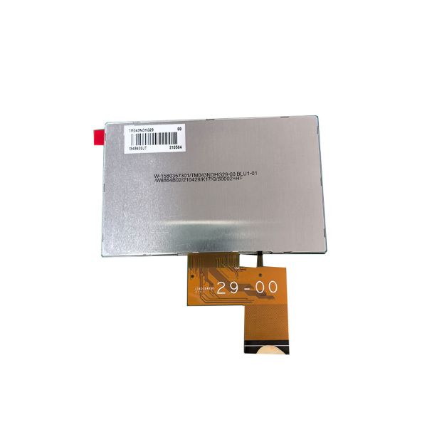 Tianma TM043NDHG29-00 4.3 Inch WQVGA TFT LCD Module with Wide Temperature Range and Parallel RGB Interface for Industrial Handheld PDA