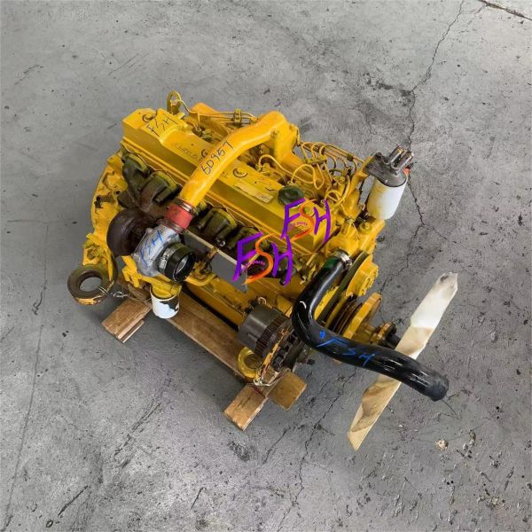 Durable 6-cylinder Koma tsu 6D95T Turbocharged Used Diesel Engine Direct Injection for PC200-3 Excavator