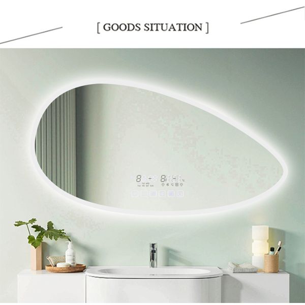 Premium Luxury LED Bathroom Mirrors IP44 Water Resistant Touch Light Bathroom Mirror