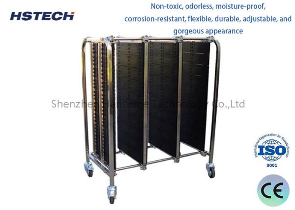 High Capacity PCB Handling Equipment Turnover Car with Stainless Steel Structure