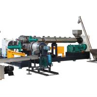HDPE,LDPE,PP,PS,PVCをリサイクルするための単回螺旋挤出機:廃棄物を再利用可能なペレットに変換する