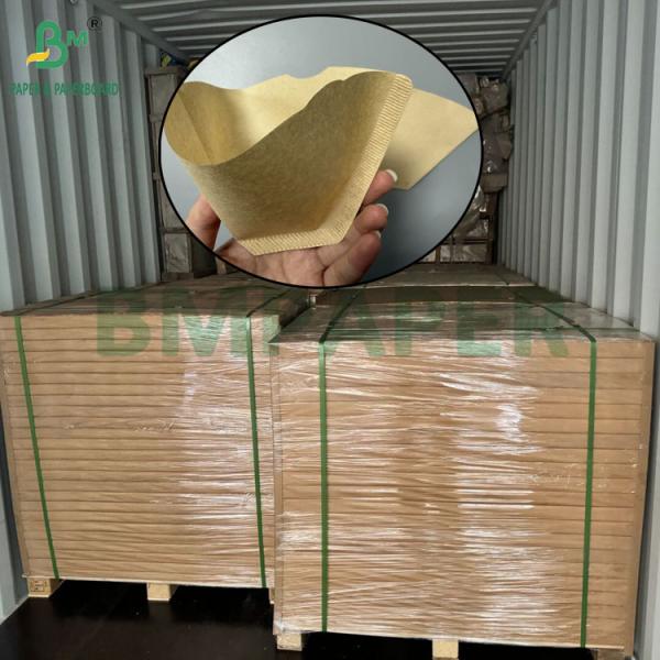 50gsm Unbleached Natural Brown Coffee Filter Paper Sheet Food Grade Raw Material 50gsm Unbleached Natural Brown Coffee Filter Paper Sheet Food Grade Raw Material