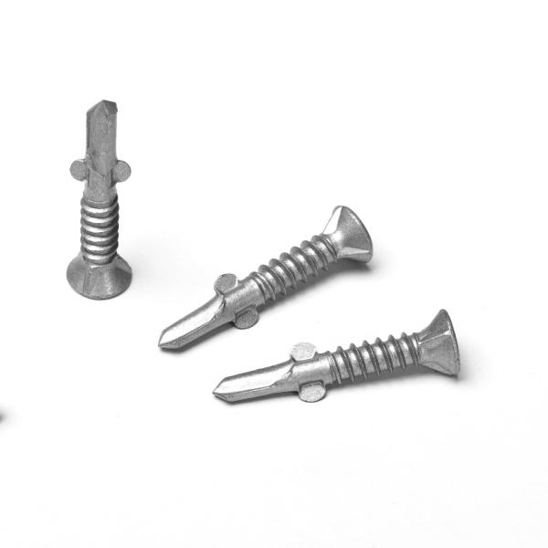 O conector de aço da âncora das peças da casa da casa pré-fabricada do calibre leve aparafusa 16mm que a anti oxidação longa 4.8mm zinca o revestimento