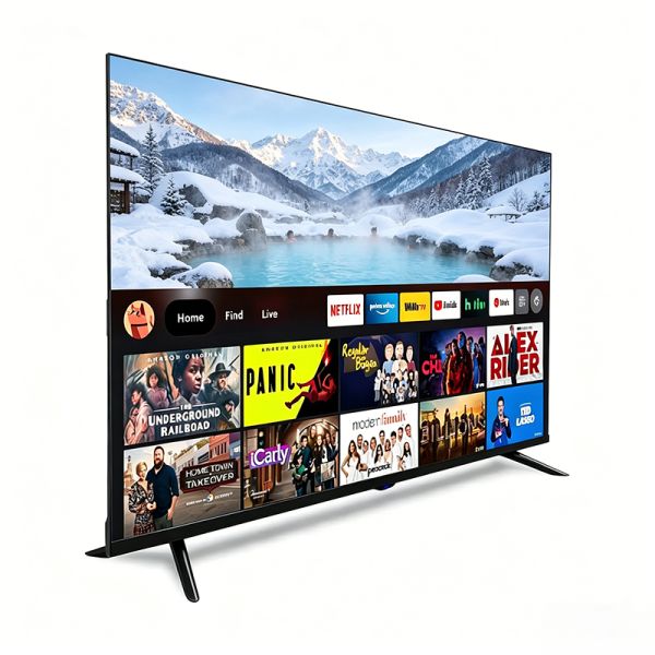 OEM Hotel 32 Inch Smart LED LCD Flat-screen TV Customizable 4K Android 40 42 43 50 55 65 70 75 Inch TVs