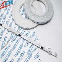 Fita adesiva térmica acrílica TIA610P impedância da adesão de casca de g 1400 de resistência de fogo/polegada baixa