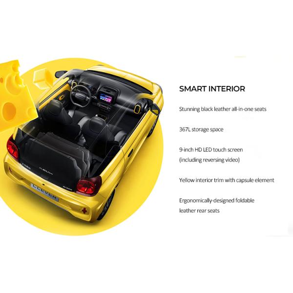 IP67 Roewe Clever Mini EV Car For Adult 311km Endurance Mileage