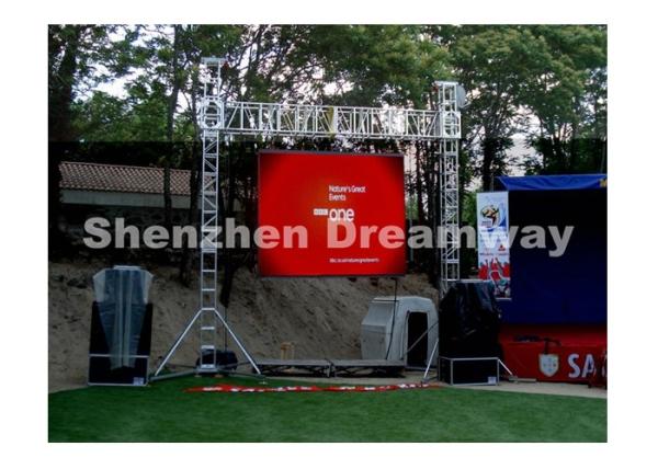 HD P8 Outdoor Led Full Color Display 640 x 640 mm LED Box for Advertising