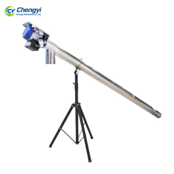Stainless Steel Grain Conveyor Auger Rust Proof 12m Crop Transporter