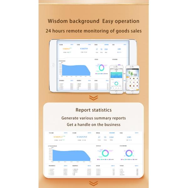 Auto Hot Water Cup Noodles Vending Machine Snack Smart Instant Coffee Vending Machine