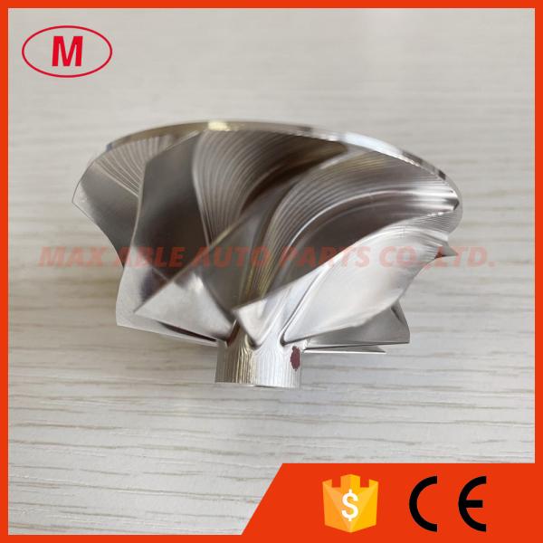 MGT2056 reverse 1217-02 42.27/56.02mm 9+0 Blades turbo aluminum 2618/Milling/billet compressor wheel for 851676-0004
