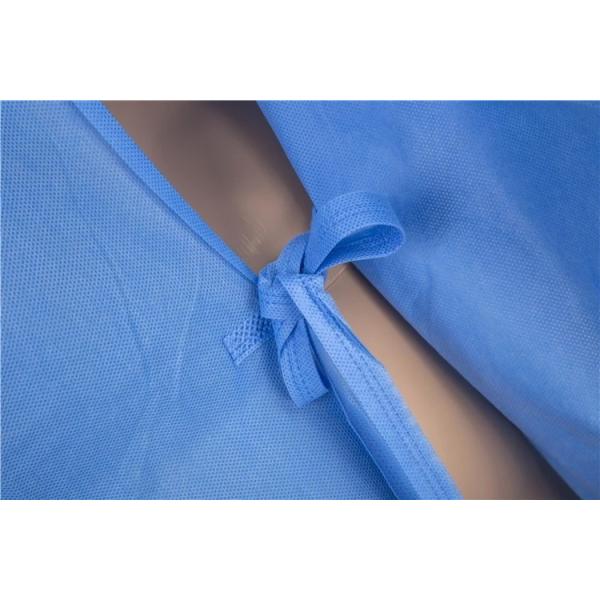 Disposable SMS nonwoven Medical Reinforced surgical Gown with hand towel