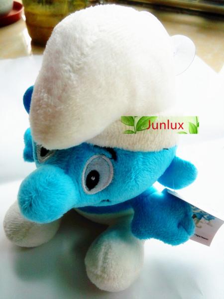 stuffed genius Smurfs blue 18cm lovely smurfs boy toy stuffed plush Smurfs new model gift