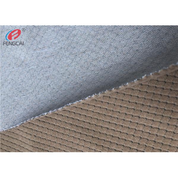 Почищенная щеткой ткань Вельбоа ткани драпирования бархата софы жаккарда полиэстера составная