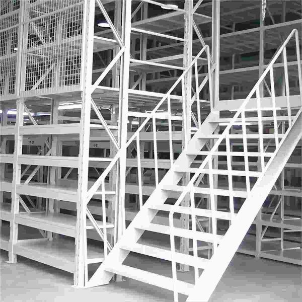 Small Warehouse Storage Fixed Mobility Mezzanine Platform Heavy Duty Racking Solution