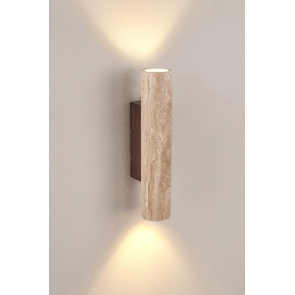 Современная простая светящаяся мраморная настенная лампа дом лестница отель вилла спальня лампа