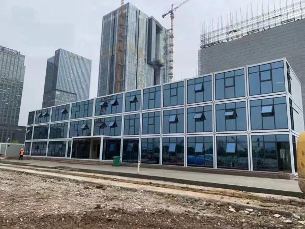 Oficina y residencia Contenedor prefabricado Casa de contenedores insonorizada Contenedor de vivienda modular