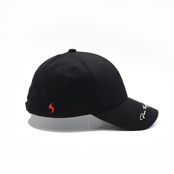 6 Panel 100% de algodón Capota de béisbol hombre de moda en blanco no estructurado Ajustable