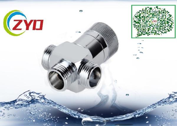 CE Plumbing Shower Diverter Valve Chrome Plated Surface Brass Body