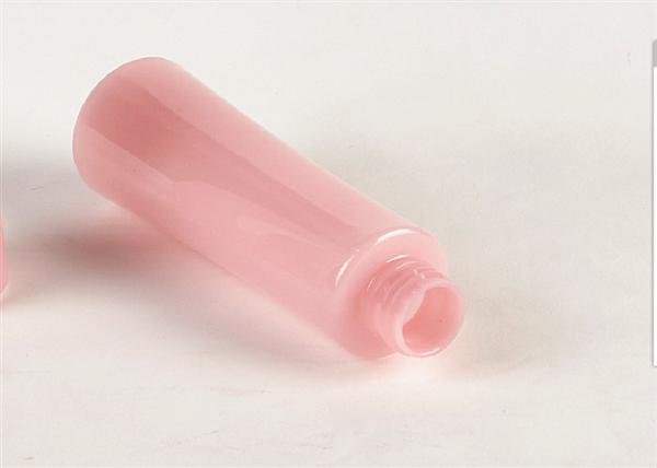 Light Pink Color PET Plastic Spray Bottles Slender Shape 23G 45 * 173MM