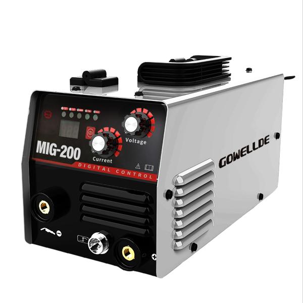 Gassless IP21 MIG MMA Welder 200A DC MIG Welding Machine F Insulation class