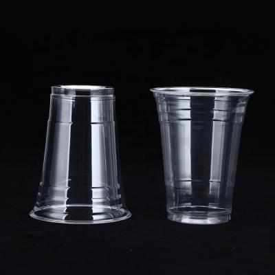 Eco-Friendly Disposable Cups Clear PLA Cups for Takeout in Restaurants