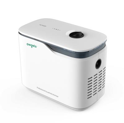 Material plástico da máquina médica alta do Nebulizer do compressor do fluxo