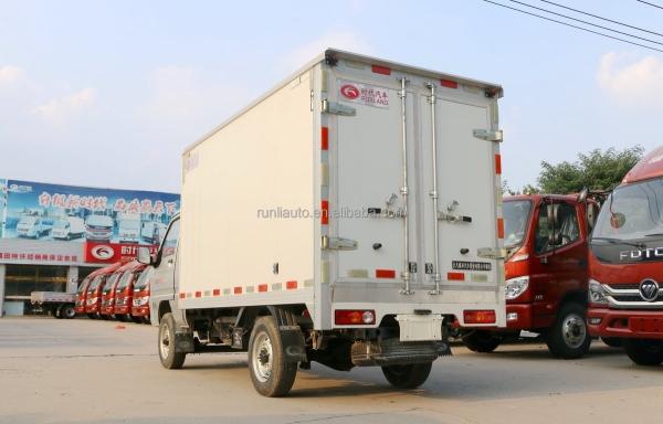 Factory Promotion Refrigerator Truck Customized Cold Special Freezer  Foton ShiDai YuLing VQ1 4X2  Box Refrigerated Truck