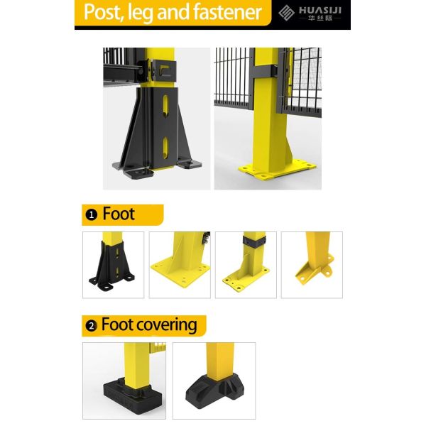 Easily Assembled Robot Safety Fence For Machinery Protection Factory Use