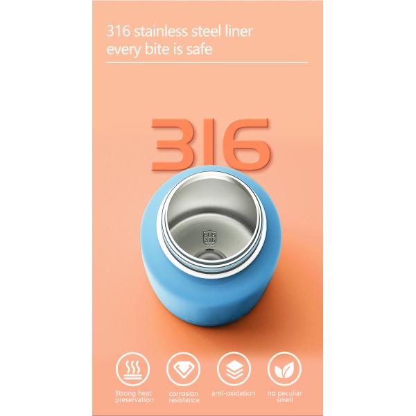 Vacuum Insulated Straw Thermos Flask Stainless Steel Thermos Cup For Children  Kids