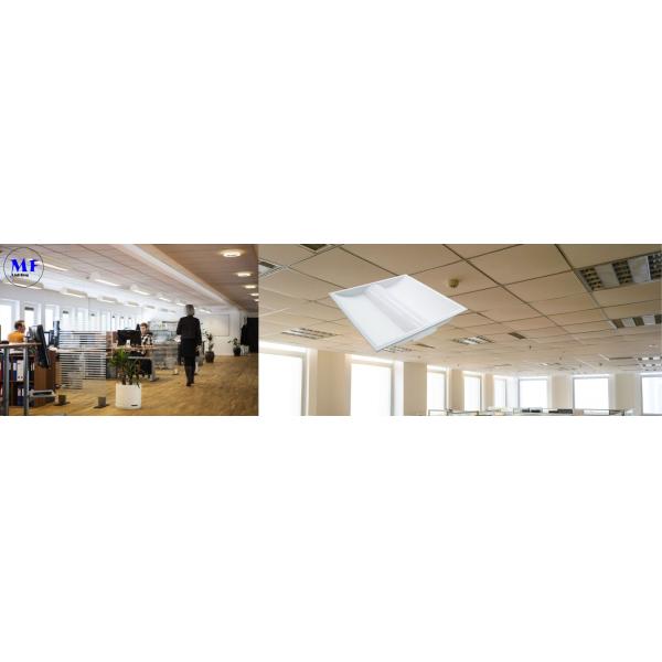 Anti-reflexión del techo LED Troffer Panel luz 2x2 2x4 Ft Para el lugar comercial Oficina Tienda al por menor aula