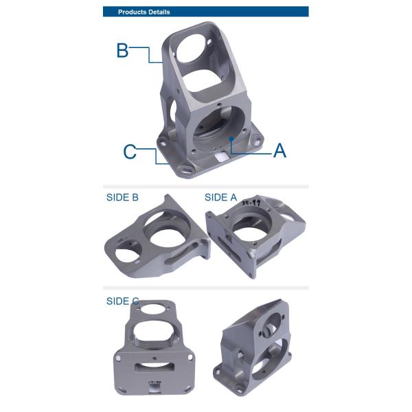Металл частей CNC быстрой продукции подвергая механической обработке алюминиевый обрабатывая для медицинской промышленности