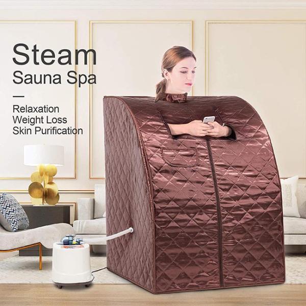 Portable Individual Steam Sauna Home 1 Person Steam Room for Body Slimming Detox