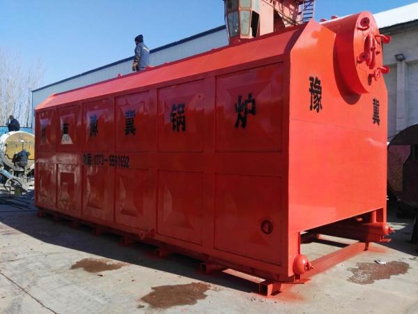 Chain Grate Biomass Fired Boiler Low Noise Smooth Water Flow Easy Install