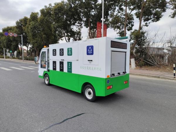 New Energy Electric Four Wheel Garbage Collection Truck Electric Sanitation Vehicle