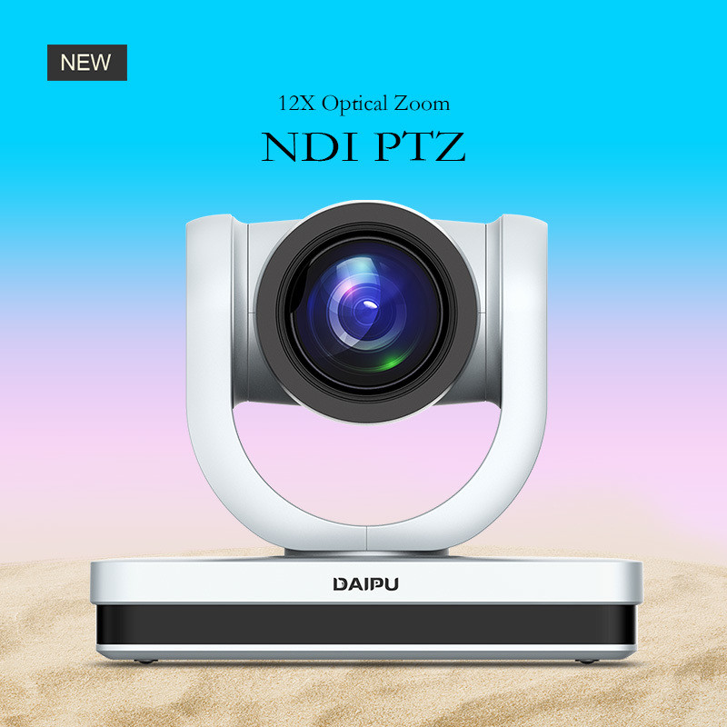 PTC-12N NDI HX2 PoE HD-MI 3G-SDI 1080P60 HD IP Broadcasting Auto Tracking Video Conference System