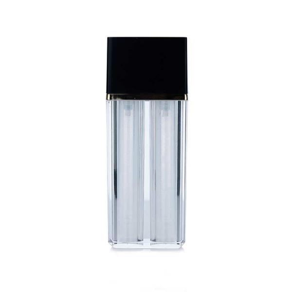 Bouteilles transparentes sans air pour cosmétiques à pompe à vide en plastique de 40 ml