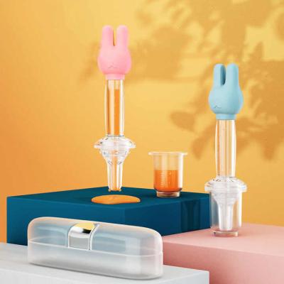 3.2 onças de silicone para alimentação infantil sem BPA para alimentação fácil e confortável