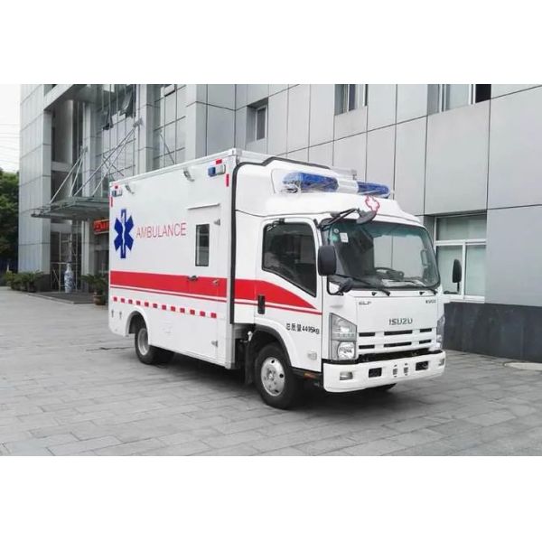 Isuzu New Designed Emergency Vehicles Hospital Rescue Ambulance with Medical Equipment for Sale