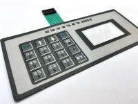 Panel de membrana de impresión de pantalla Circuito conductor de plata con pitch de 2,54 mm