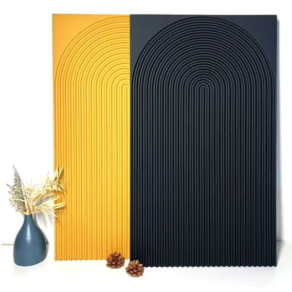Impact Resistant Vacuum Forming PVC Foil Anti Fingerprint For Wall Panels