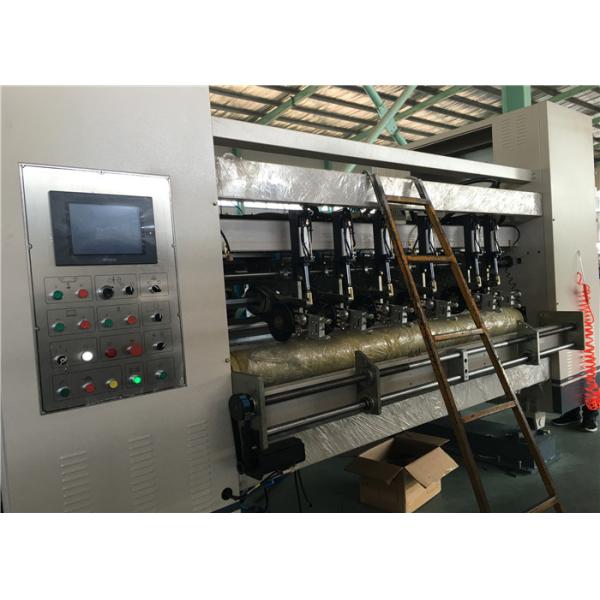 Fast Speed Corrugated Carton Machine Zero Scorer Automatic Full Computer Control