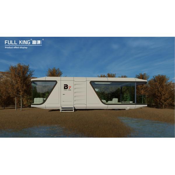 Prefabricated Apple Capsule House for Luxury Pod Hotels