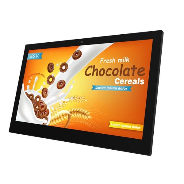 андроид POE VESA WIFI планшета меню ресторана 250cd/m2 цифров