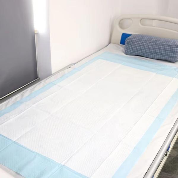 Adult Care Disposable Bed Underpads Super High Absorbency For Incontinence Protection