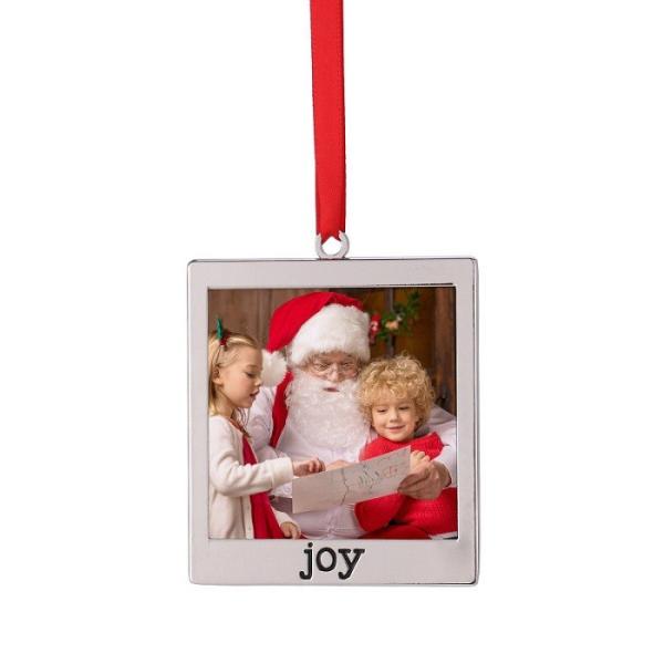 Christmas Tree Hanging Ornaments Sublimation Metal Christmas Pendant Custom holiday decor