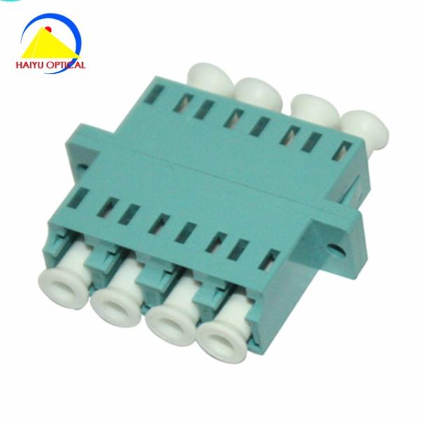 LC/PC Quad with SC Duplex Flange fiber optic adapter