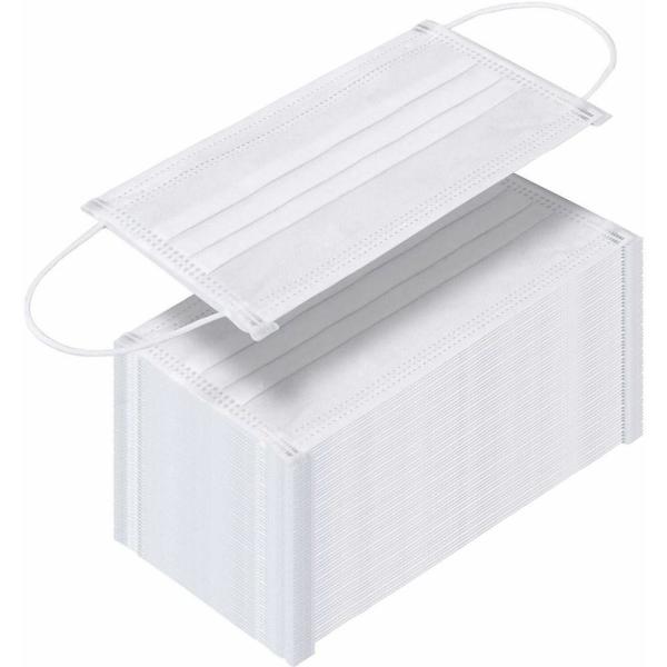 White Color Disposable Pollution Mask Environmental Friendly Non Toxic