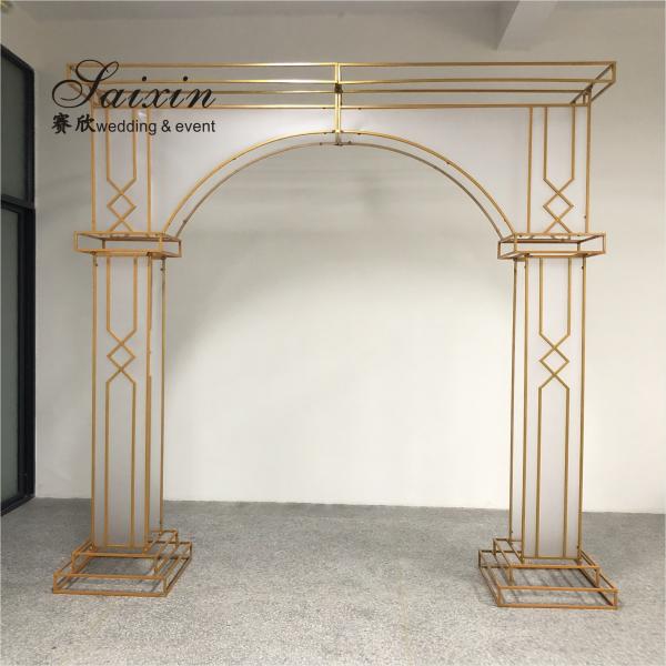 Церковный свадебный фон Цветочное украшение Портативный 4 шт.